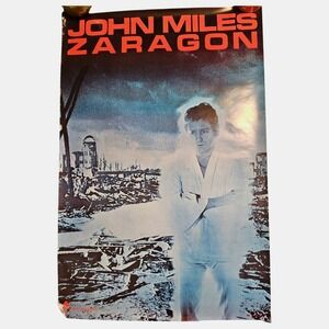 John Miles Zaragon 24x36 Original Vintage 1978 Arista Records Album Promo Poster